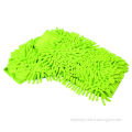 exellent soft microfiber car wash cleaning chenille microfiber gloves